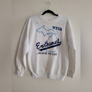 Vintage Earthsmart vintage WTUA pullover sweatshirt | size L